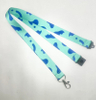Environmentally Friendly and Recyclable Polyester RPET Ribbon with Logo Transfer and Safety Buckle Hanging Lanyard