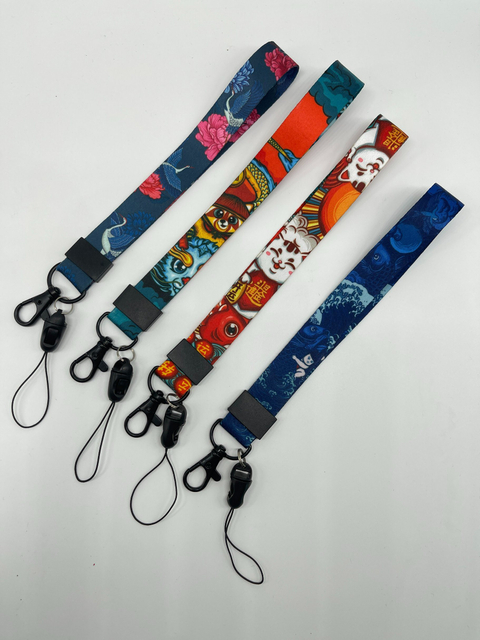 Factory Price Logo Cy 20*900mm China Sublimation Wrist Mobile Phone Strap Lanyard