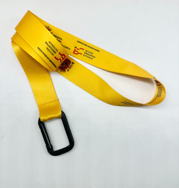 China Card Cy 20*900mm Nylon Custom Promotion Gift Luggage Belt Lanyard ODM