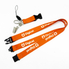 Custom High Quantity Polyester Nylon Silk Screen Printed Heat Transfer Promotional Lanyard