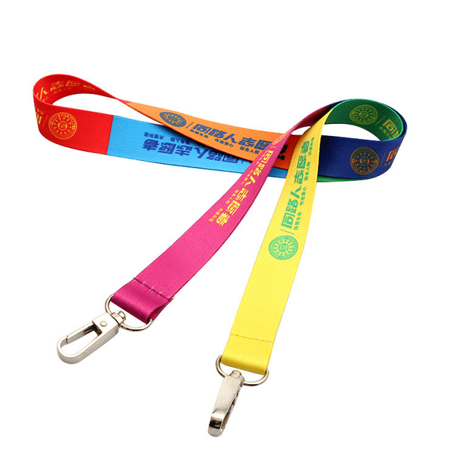 OEM 20mm Card Cy 20*900mm China Promotional Gift Nylon Custom Wrist Lanyard