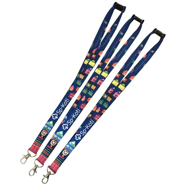 Low Price Cy Mobile Phone 20*900mm China Woven Printing Key Transfer Lanyard