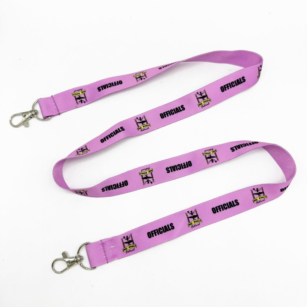 Custom Polyester Heat Transfer Printing Neck Lanyard