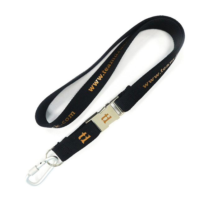 New Logo Metal Cy 20*900mm China Keychain Card Holder Neck Strap Lanyard