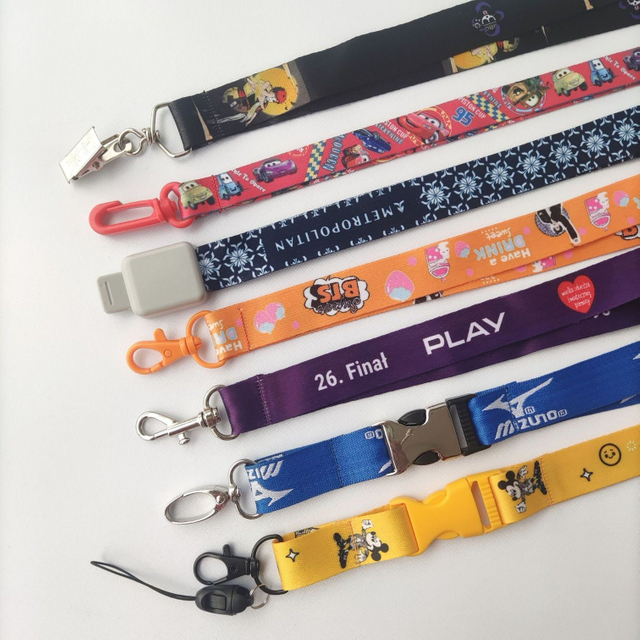 New Mobile Phone Card Cy 20*900mm China Badge Holder Screen Printing Logo Lanyard