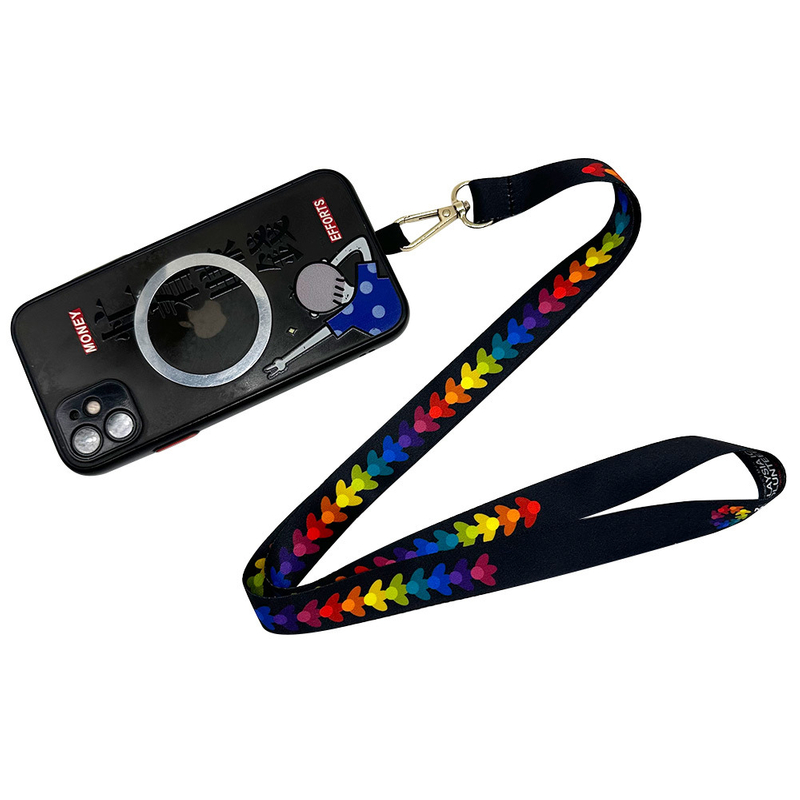 Heat Printing Blue Cy 20*900mm China Promotion Gifts Transfer Lanyard