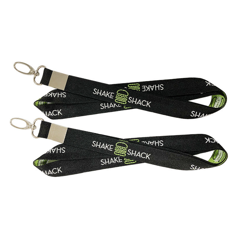 20*900mm Bottle Cy China Custom Promotion Gift Neck Strap Woven Nylon Lanyard
