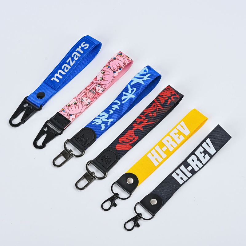 Hot Cy Logo 20*900mm China Lanyards Keychain Key Chain Custom Transfer Lanyard