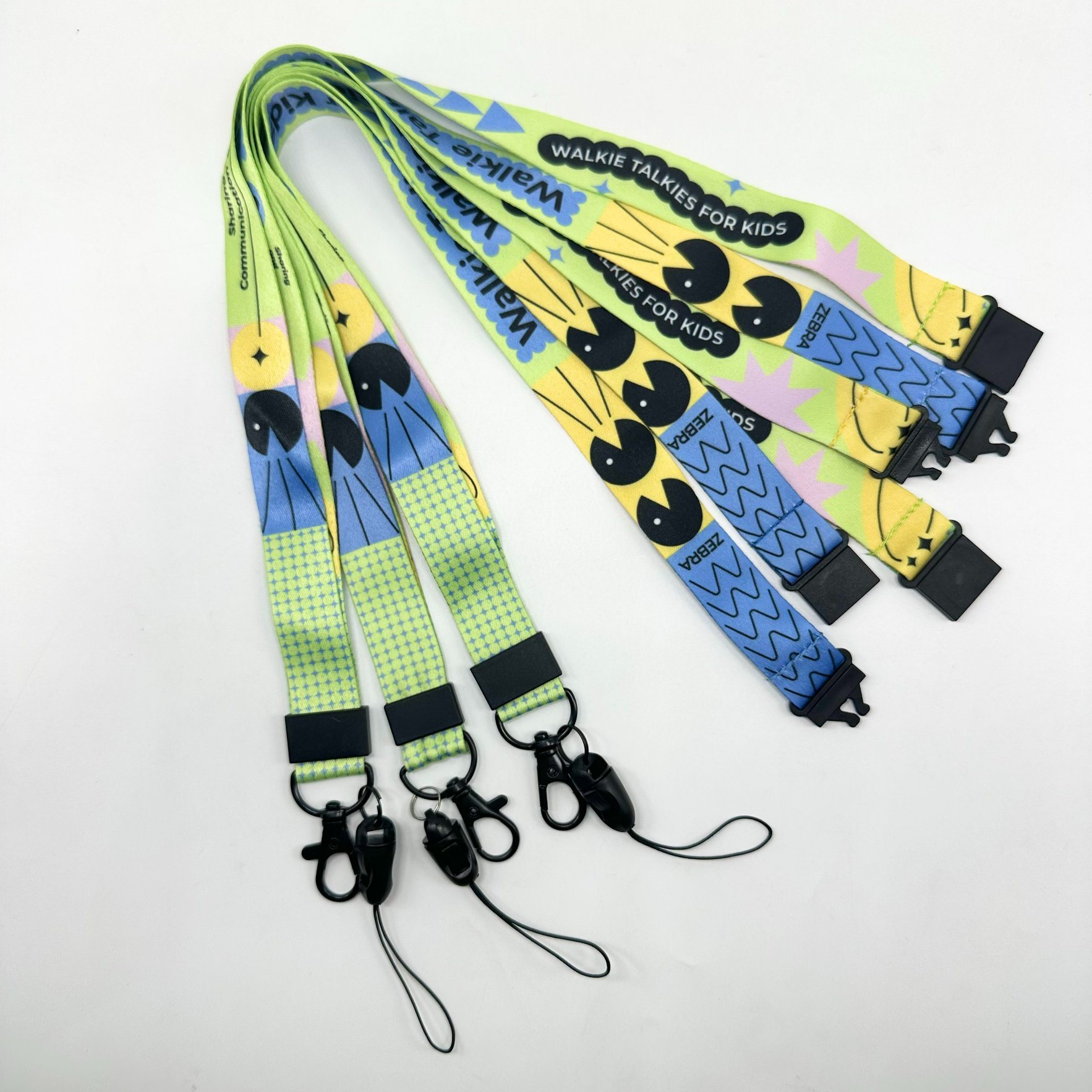 Heat Printing Polyester Cy 20*900mm China Promotion Gift Transfer Lanyard