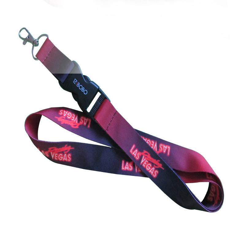 Key 20mm Cy 20*900mm China ID Card Holder Luggage Belt Custom Lanyard with Factory Price