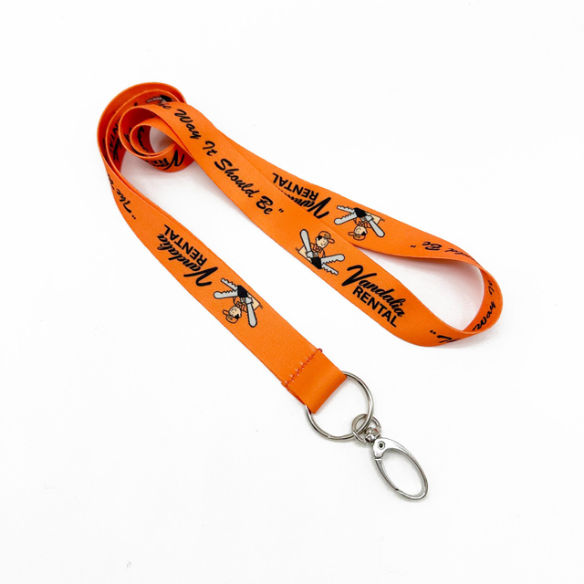 Metal Blue Cy 20*900mm China ID Card Holder Transfer Lanyard