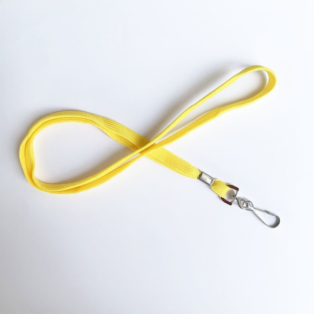 Good Price Custom Polyester Nylon Unprinted Logo Siphonate ID Card Holder Lanyard