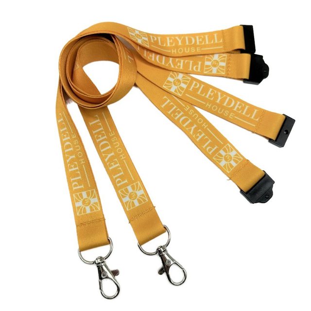 Wholesale Custom Sublimation Printing Strap Fashion Polyester Neck Lanyard