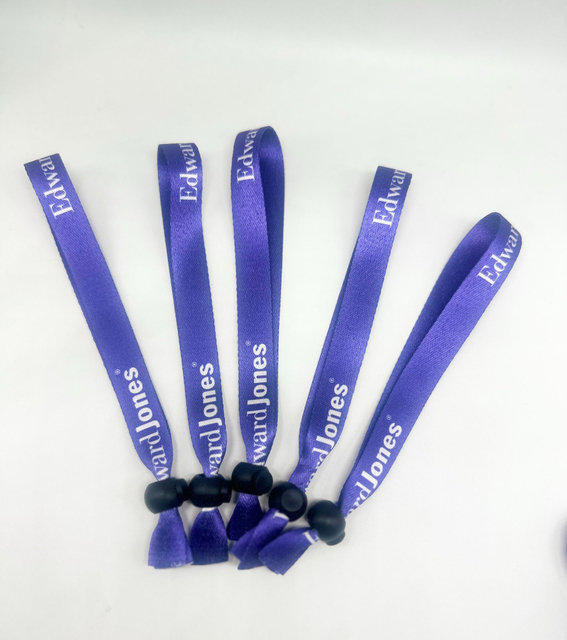 Adjustable Reusable and Eco-Friendly RPET Event Pass Wristband