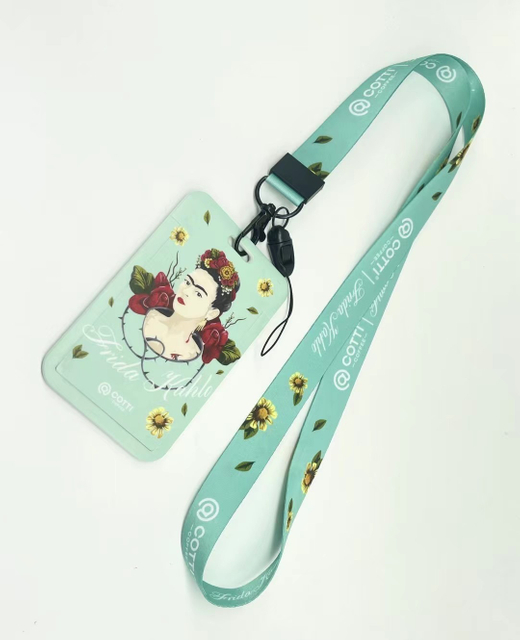 Blue 20mm Cy 20*900mm China Sublimation Wrist Badge Holder Transfer Lanyard OEM