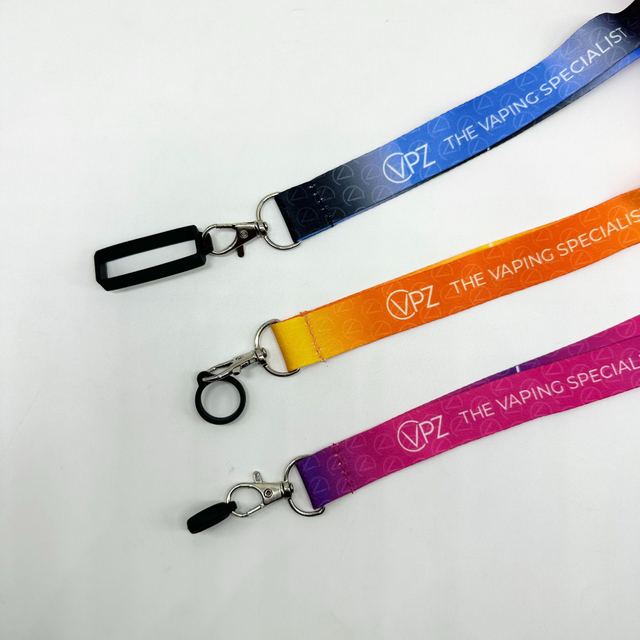 15*900mm Custom Logo Polyester Printed Vape Neck Line Lanyard with Good Price