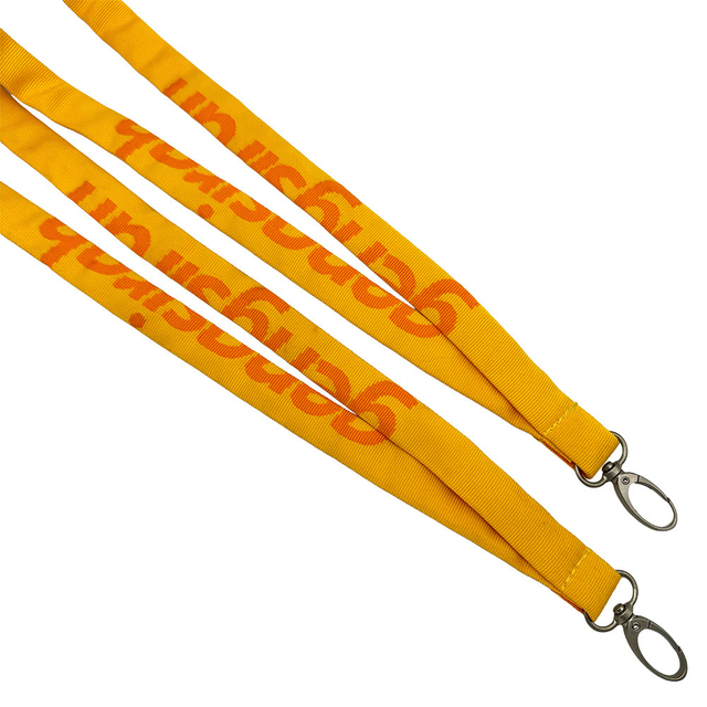 Custom Polyester Woven Jacquare Promotional Gift Lanyard