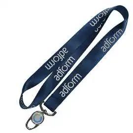 Blue Logo Cy 20*900mm China Wrist Sublimation Lanyards with Custom Card Holder Lanyard OEM
