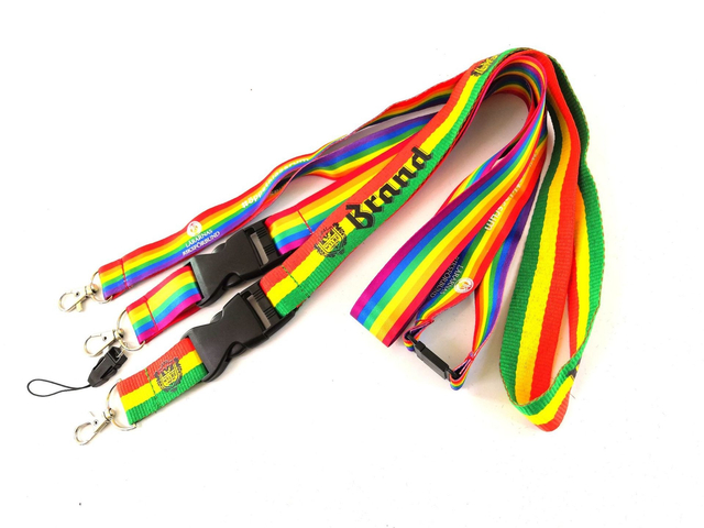 Card Blue Cy 20*900mm China ID Badge Holder Transfer Lanyard with Good Price
