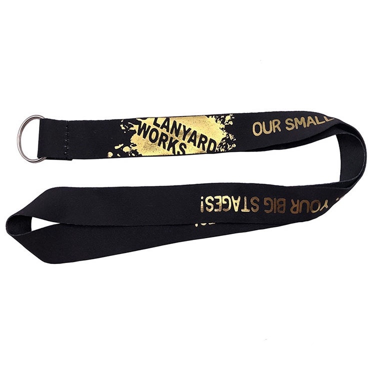 China Logo Cy 20*900mm Nylon ID Card Holder Custom Lanyard with Cheap Price