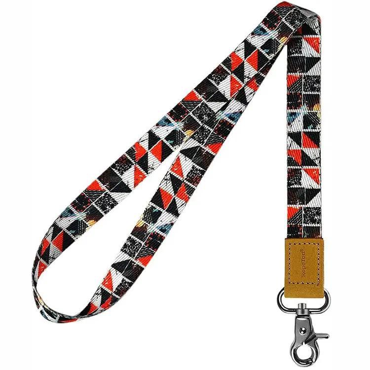 Custom High Quantity Polyester Heat Transfer Printing Promotional Gift Lanyard