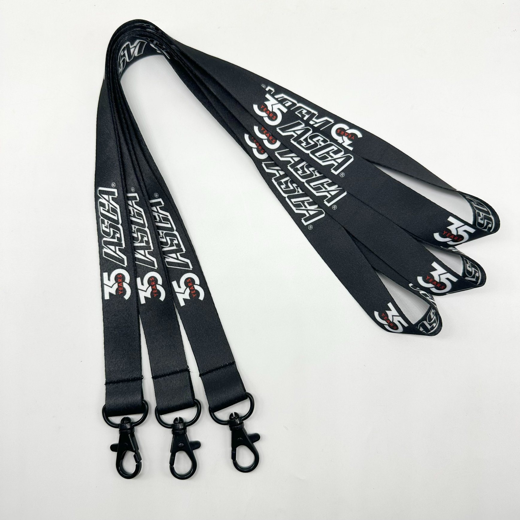 Customized 20*900mm Blue Cy China Keychain Accessories Badge Holder Luggage Belt Lanyard