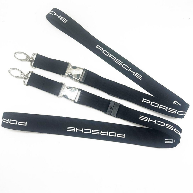 Custom Polyester Silk Screen Printing Promotional Gift Neck Strap