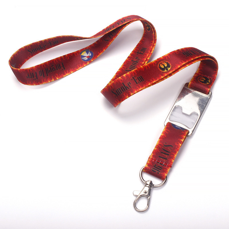 Good Service Bottle Card Cy 20*900mm China Screen Printing Neck Custom Lanyard