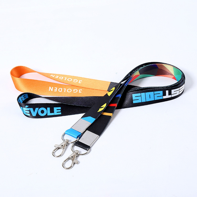 Business Key Cy 20*900mm China Promotion Gifts Logo ID Card Holder Lanyard Manufacture