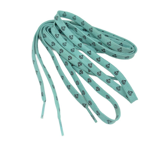 Wholesale Soft Name Brand Printed and Custom Size Dyed Shoelaces Men′ S Casual Cotton Polyester Elastic Shoe Laces