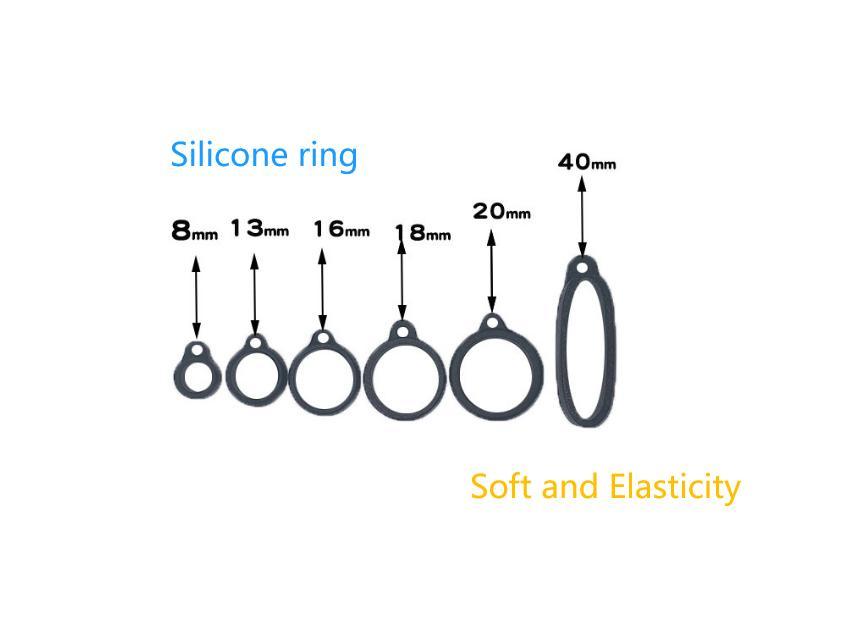 Custom Factory E-Cigarette Pen Holder Vape Mod Lanyard with 40mm Silicone EGO Ring
