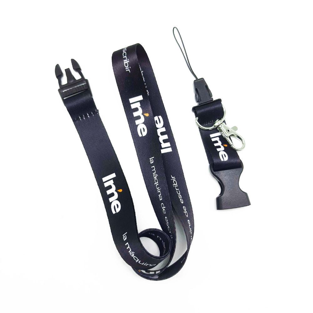 Custom Sublimation Lanyard Strap with Printing Personalize Logo