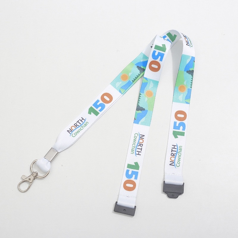 No Minimum Order Cheap Custom Polyester Sublimation Printed Logo Colorful Lanyard