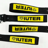Custom Nylon Polyester Webbing Transfer Woven Logo Silk Screen Keychain