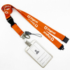 Custom High Quantity Polyester Nylon Silk Screen Printed Heat Transfer Promotional Lanyard