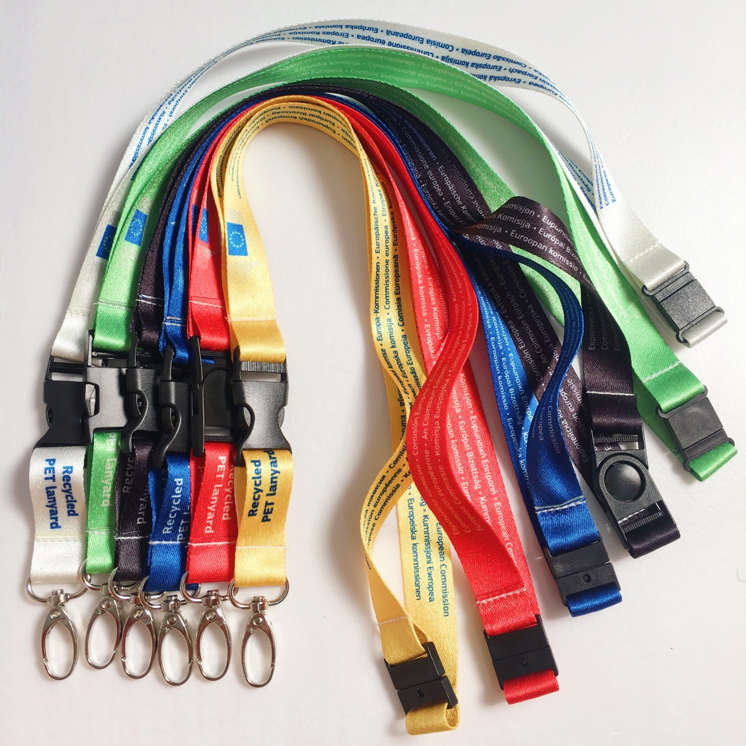 Blue Metal Cy 20*900mm China Lanyards Key Chain Keychain Transfer Lanyard OEM