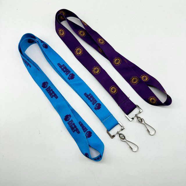 Polyester Key Cy 20*900mm China Chain Custom Logo Woven Lanyard with Low Price