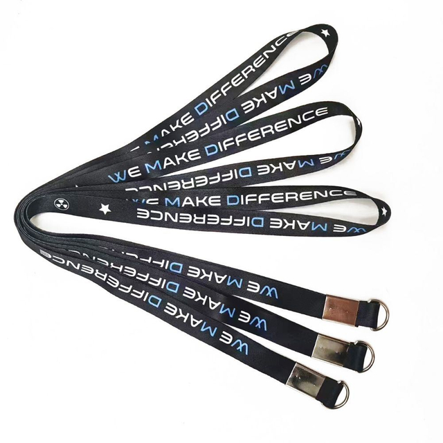 Custom Polyester Nylon Sublimation Promotion Lanyard