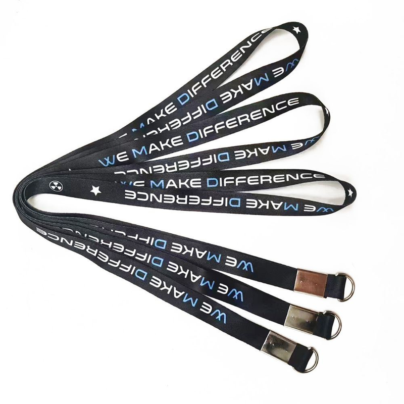 Custom Polyester Nylon Sublimation Promotion Lanyard