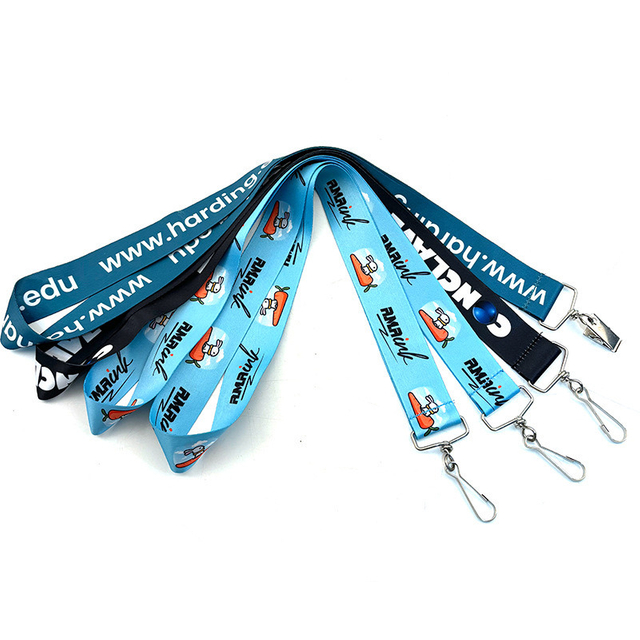 Business Blue Cy 20*900mm China Card Luggage Belt Promotion Gifts Lanyard Manufacture