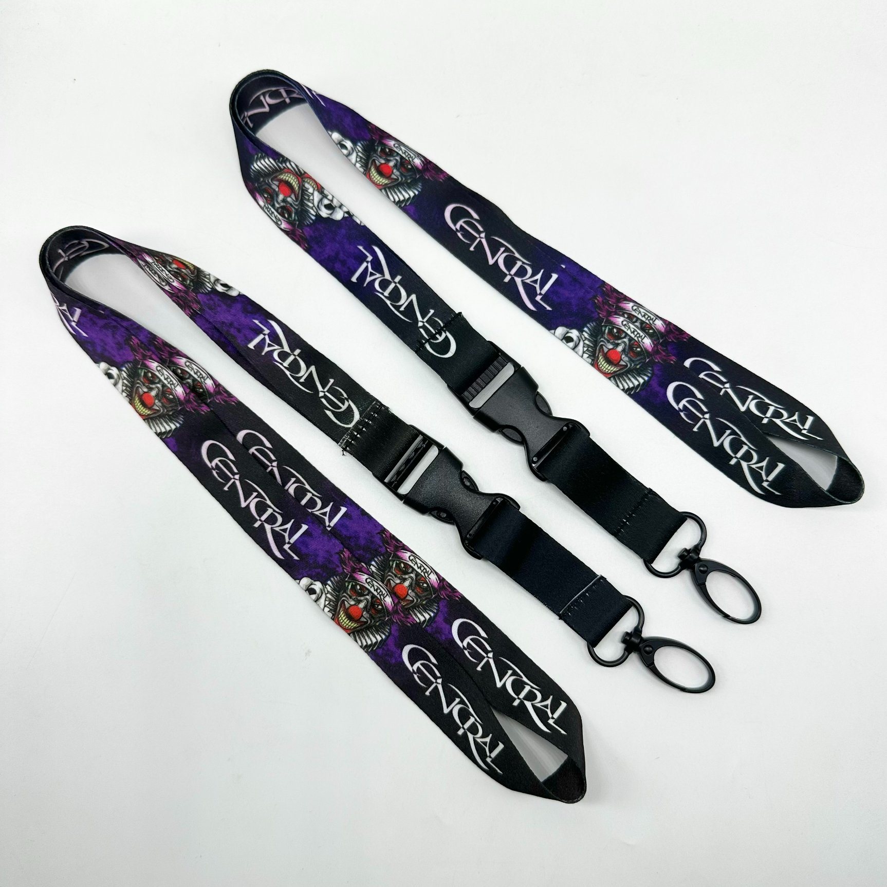 Metal Cy 20*900mm China Nylon Key Chain Transfer Lanyard with Factory Price