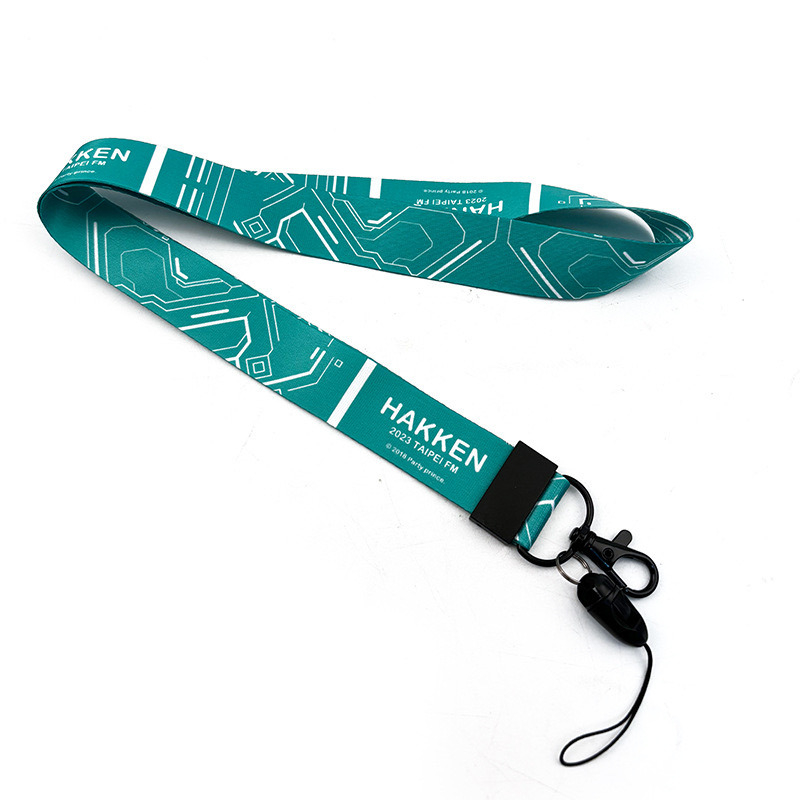 Factory Price Cy Blue 20*900mm China Keychain Card Holder Wrist Woven Lanyard