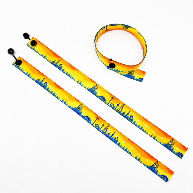 Logo Plastic Cy Express Delivery Lifting Rope Disposable Mobile Wrist
