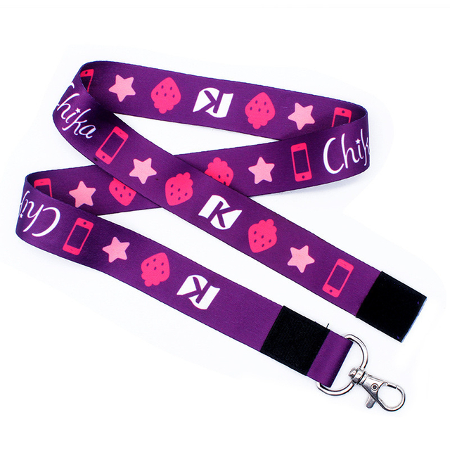Heat Printing Business Cy 20*900mm China Badge Holder Transfer Lanyard