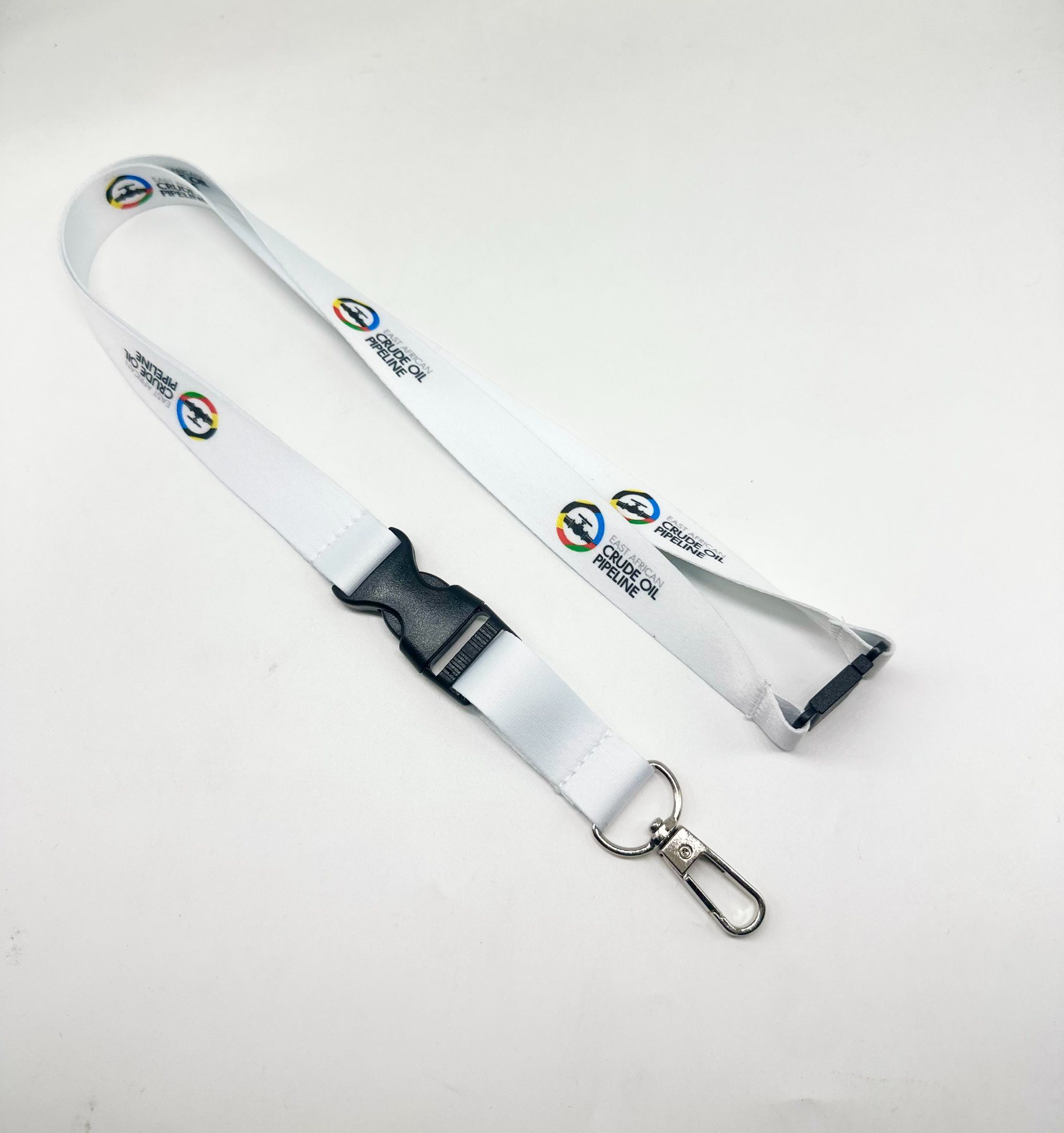 Polyester Business Cy 20*900mm China Logo ID Card Holder Keychain Transfer Lanyard New