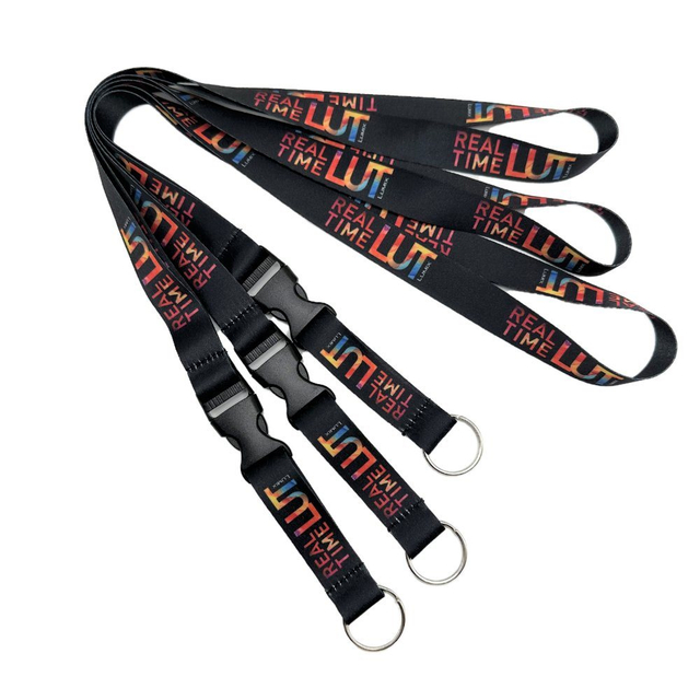 Promotional Lanyard with Key Ring, Neck Strap with Woven Logo, Gift Lanyard, Logo Lanyard