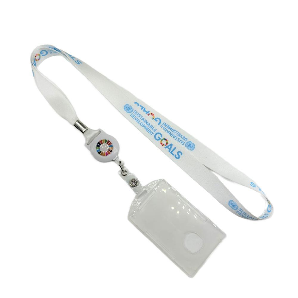 Customized RPET Lanyard, Sublimation Lanyard, Metal Hook Lanyard, RPET Material Sublimation Lanyard, Promotional Gift Lanyard