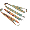 Personalized Heat Transfer Polyester Custom Lanyards Polyester Lanyard Sample Free