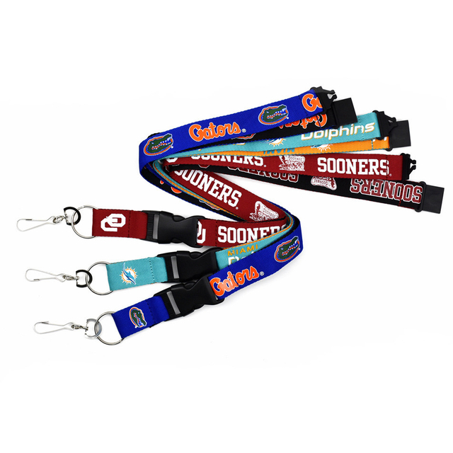Polyester Custom Design Security Neck Strap Lanyard with Safety Buckle