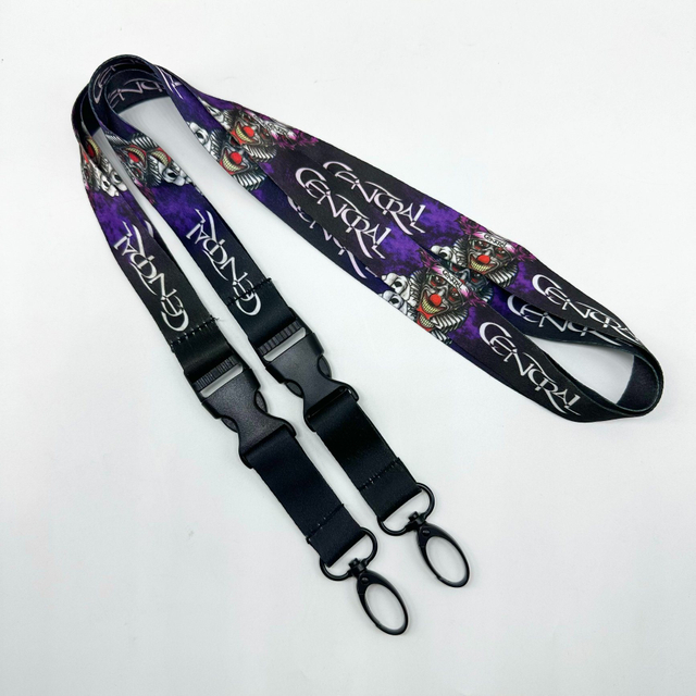 Factory Cy Heat Printing 20*900mm China Logo Wrist Sublimation Nylon Transfer Lanyard